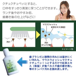 マウスウォッシュ(爽やかな緑茶フレーバー)