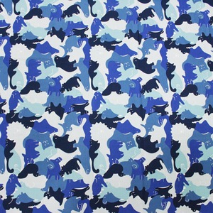 coco−cloth小風呂敷 Puzzle 青