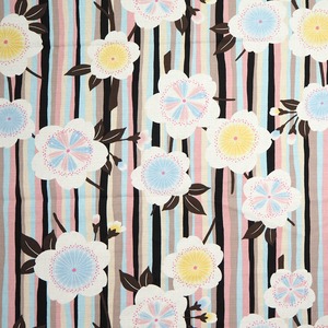 ｃｏｃｏ&minus;ｃｌｏｔｈ小風呂敷　縞桜　ピンク