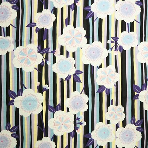 coco−cloth小風呂敷 縞桜 紫