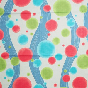 coco−cloth小風呂敷 立涌ドット ブルー