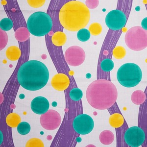 coco−cloth小風呂敷 立涌ドット 紫