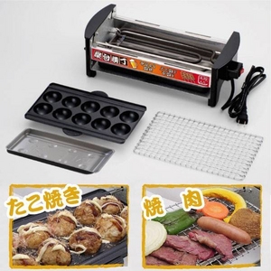 屋台横丁　これ一台で「焼き鳥」「たこ焼き」「焼肉」が！
