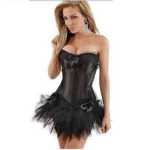 コスプレ ふんわりパニエスカート＆コルセット