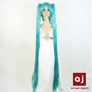 耐熱高級繊維 コスプレに欠かせないカラーウィッグ COSPLAY T グリーン