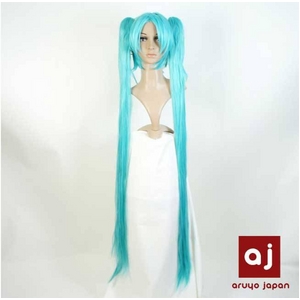耐熱高級繊維 コスプレに欠かせないカラーウィッグ COSPLAY T 水色
