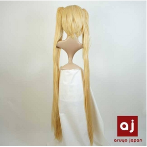 耐熱高級繊維 コスプレに欠かせないカラーウィッグ COSPLAY T イエロー