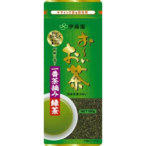 伊藤園 お~いお茶 一番摘み緑茶【100g×10本セット】