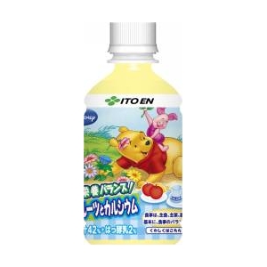 【2011年12月29日17時までのご注文は年内出荷】伊藤園 ディズニー栄養バランス フルーツとカルシウム240ml&times;48本