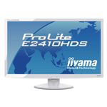 E-YAMA 24インチワイド液晶ディスプレイ （ピュアホワイト） [ PLE2410HDS-W1 ]の詳細ページへ