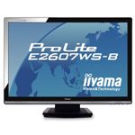 IIYAMA 25.5�C���`���C�h�t���f�B�X�v���C [ PLE2607WS-B1 ]