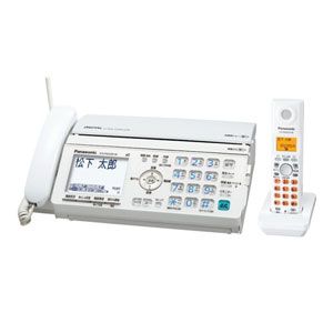 Panasonic(パナソニック) デジタルコードレス普通紙FAX(子機1台付き)ホワイト おたっくす KX-PW520DL-W