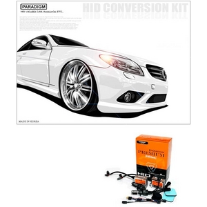 カー用品ヘッドライト 高品質HIDフルキット PREMIUM（プレミアム） 【H8/H11】 6500K 35W/12V 【1年保証有り】