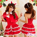 コスプレ 2011年新作 クリスマス☆サンタクロースコスプレセット s004 /コスチューム