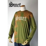 smetiXbgj long tee flagskullimen'sj green S