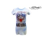 ed hardy（エドハーディー） tee nature woman baby blue M