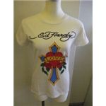 ed hardy（エドハーディー） love cross womens white XS