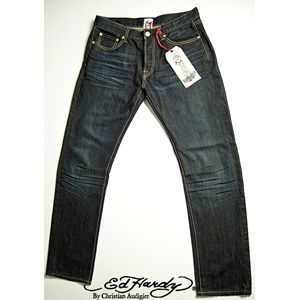 ed hardy(エドハーディー) メンズデニム NEW YORK DEADORALIVE【60196sd32】 40インチ