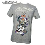 ed hardyiGhn[fB[j YTVc S S TEE NEW YORK CITY HEATHER GRAY M