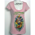 ed hardyiGhn[fB[j fB[XTVc MERMAID PINK XS