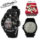 ed hardy（エドハーディー） 腕時計 メンズ/レディース【MH-KC1176】ブラック