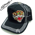 Ed Hardy（エドハーディー） キャップ BASIC EMBROIDERY CAP/TIGER タイガー/ 刺繍 ベーシック/ ダメージ加工/ ブラック【A0O0HAAZ】の詳細ページへ