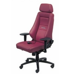 RECARO（レカロ） 24Hチェア レザーシリーズ レザーワインレッド