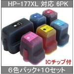 yHPΉzHP-177XL BK/C/M/Y/LC/LM (IC`bvt)݊CNJ[gbW6FpbN y10Zbgz