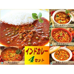 インドカレー4種類お試しセット