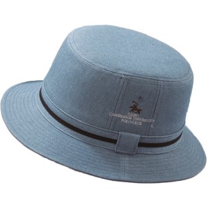 ( C・U・P・C )デニム Dandy 折りたためる・サハリハット ブルー