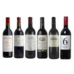 フランスワイン 銘醸地 赤ワイン お買い得6本セット(750ml×6種類)