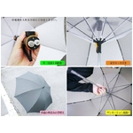 【電丸】UVカット扇風機傘クーリングアンブレラ涼しい風(日傘/雨傘兼用)★TVで紹介