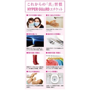 ハイパーガードマスク 10枚入+携帯スプレー 2個セット アトマイザー:ピンク