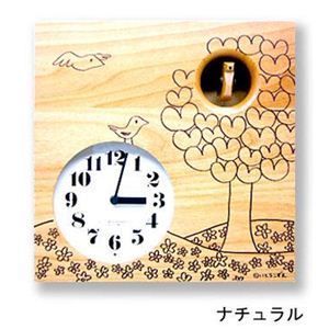 カッコー時計 いとうこずえデザイン IK656NAナチュラル 
