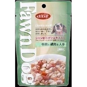 112050 デビフ ドッグフード Fawn Dog 牛肉と鶏肉＆人参 140g×48袋