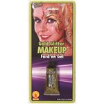RUBIE'S（ルービーズ） MAKEUP（メイクアップ） コスプレ用メイク用品 Glitter Gel Makeup - Gold（グリッタ ジェル メイクアップ ゴールド）12個セット