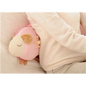 おやすみ羊 つぼ押しピロー 腰 ピンク