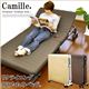 �}�b�g���X�t �܂肽���ݎ��x�b�h Camille�i�J�~�[���j �N���[���z���C�g �y�p�C�v�x�b�h�z