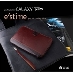 Galaxy Tab/ギャラクシー タブ●E`stime 高級天然革ケース 