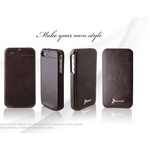 iPhone4S / iPhone4 対応ケース 高級感UP! Masstige Forder Black Choco