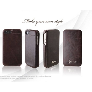 iPhone4S / iPhone4 対応ケース 高級感UP! Masstige Forder Navy