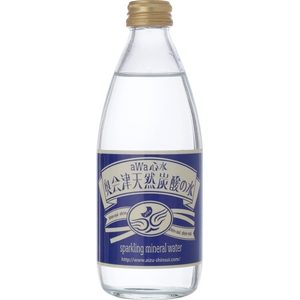 aWa心水 奥会津天然炭酸の水 ビン・330ml×24本