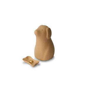 Cocolino(コッコリーノ) ワンチョB キャメル/ハウスチャーム:ベージュ (犬 ペット仏壇 骨壺)