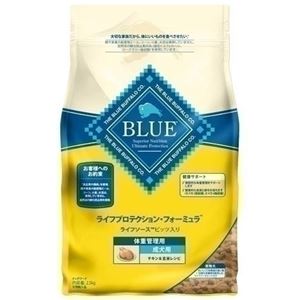 ブルーバッファロー 成犬用 -体重管理用- チキン&玄米 6kg【ペット用品・犬用フード】