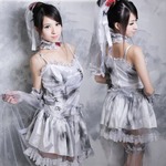 【お化け屋敷コスプレ/花嫁コスプレ/ゴーストブライド/幽霊/ハロウィン/イベント/仮装/舞台/パーティ/コスプレ/コスチューム/衣装】4303の詳細ページへ
