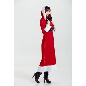 【コート/クリスマス/サンタ/コスプレ/コスチューム/イベント/パーティ/仮装/衣装】9478