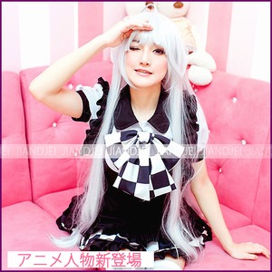 【大きいリボンメイド服/萌えメイド/メイド服/家政婦/ハロウィン/クリスマス/イベント/仮装/舞台/パーティ/コスプレ/コスチューム/衣装】5405