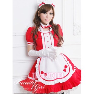 【ドレスメイドコスプレ/SEXYメイド服/喫茶店/家政婦/萌えメイド/ハロウィン/クリスマス/イベント/仮装/舞台/パーティ/コスプレ/コスチューム/衣装】5418