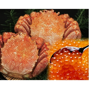 北海道発!毛がに&いくら醤油漬セット