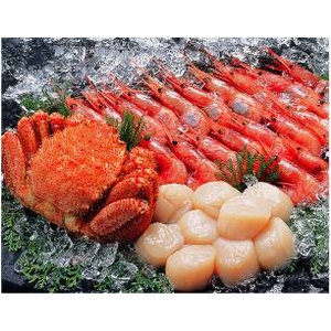 北海道発!毛がに・ホタテ・甘エビセット